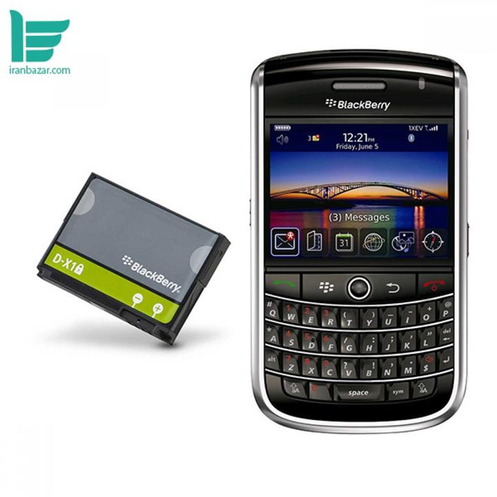 باتری موبایل بلک بری مدل D-X1 با ظرفیت 1400 میلی آمپر مناسب موبایل Blackberry Bold 9650