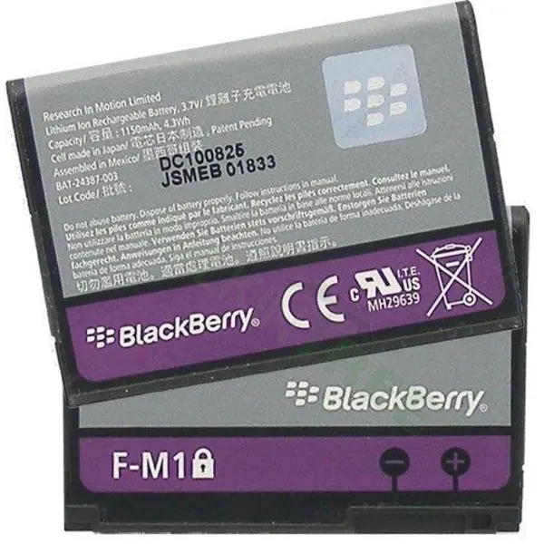 باتری موبایل بلک بری مدل FM1 - ظرفیت 1150 میلی آمپر مناسب موبایل Blackberry Style 9670 - 3