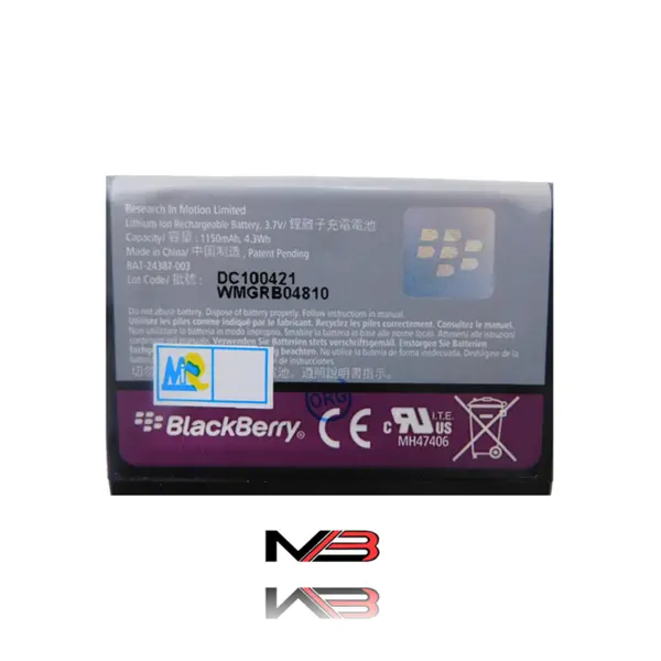 باتری موبایل بلک بری مدل FM1 - ظرفیت 1150 میلی آمپر مناسب موبایل Blackberry Style 9670 - 2