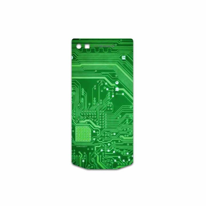 MAHOOT Green-Printed-Circuit-Board Cover Sticker for BlackBerry P9982