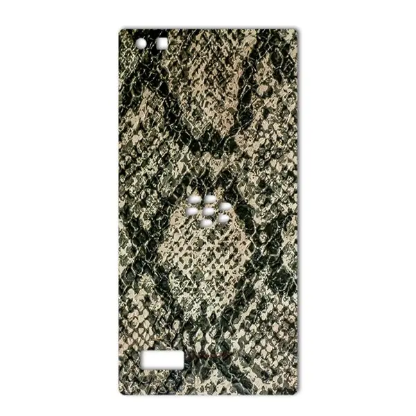 برچسب تزئینی ماهوت مدلJungle-python Texture مناسب برای گوشی BlackBerry Leap - 4
