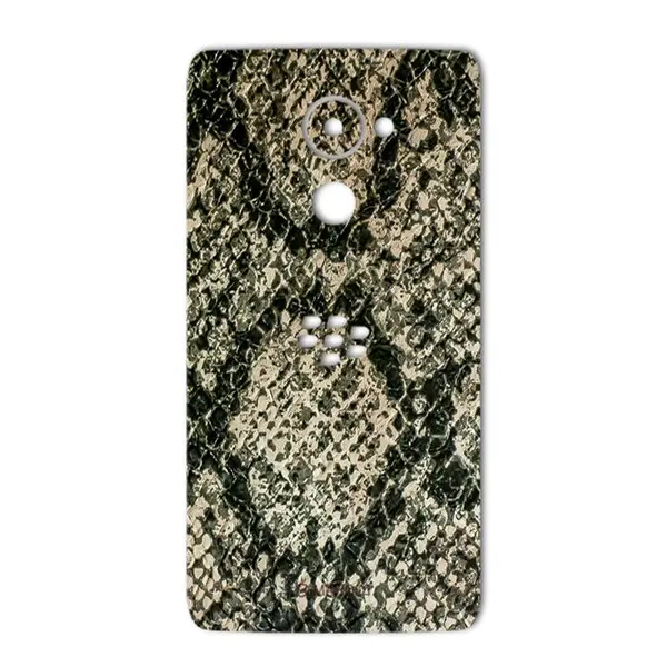 برچسب تزئینی ماهوت مدلJungle-python Texture مناسب برای گوشی BlackBerry Dtek 60 - 5