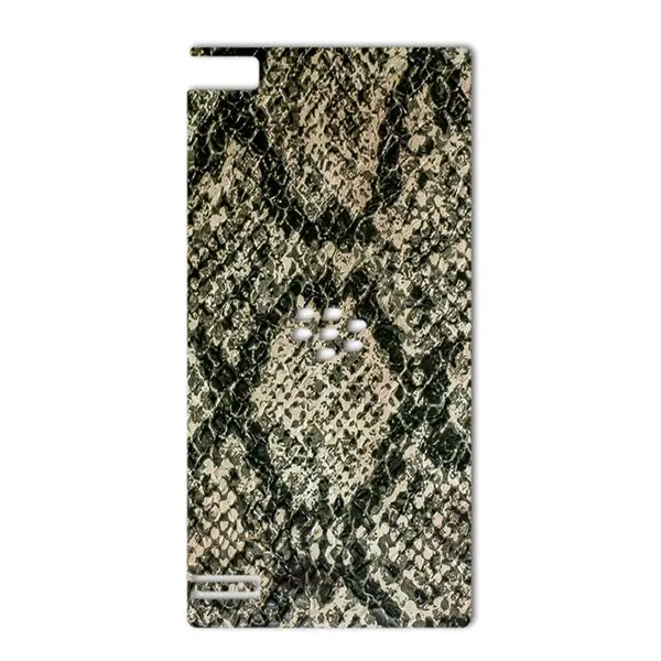 برچسب تزئینی ماهوت مدلJungle-python Texture مناسب برای گوشی BlackBerry Z3 - 2