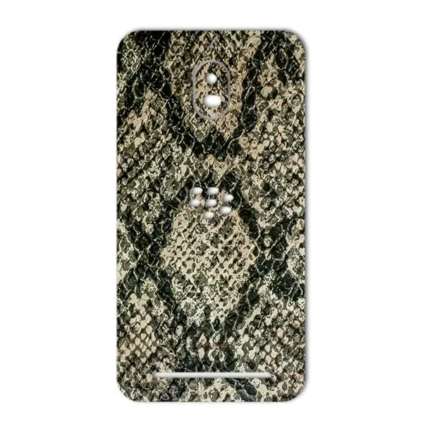 برچسب تزئینی ماهوت مدلJungle-python Texture مناسب برای گوشی BlackBerry Aurora