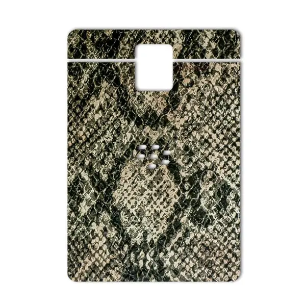برچسب تزئینی ماهوت مدلJungle-python Texture مناسب برای گوشی BlackBerry Passport - 4