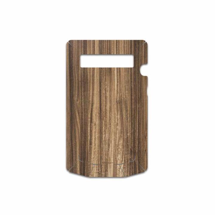 MAHOOT Light-Walnut-Wood Cover Sticker for BlackBerry P9981