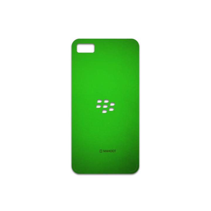 MAHOOT Metallic-Green Cover Sticker for BlackBerry Z10