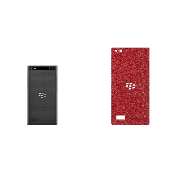 برچسب تزئینی ماهوت مدلNatural Leather مناسب برای گوشی  BlackBerry Leap