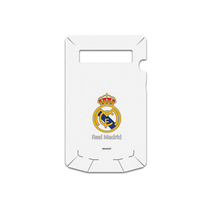 برچسب پوششی ماهوت مدل REAL-MADRID-1-FC مناسب برای گوشی موبایل بلک بری Porsche Design P9981