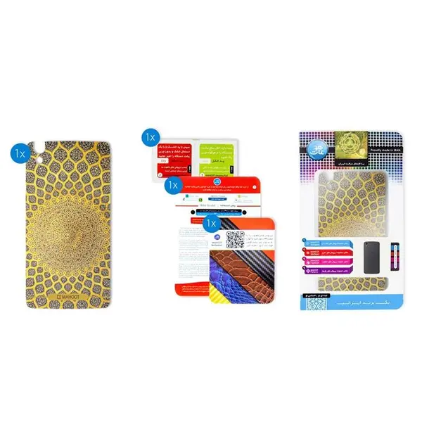 برچسب تزئینی ماهوت مدل Sheikh Lotfollah Mosque-tile Designمناسب برای گوشی BlackBerry Dtek 50 - 3