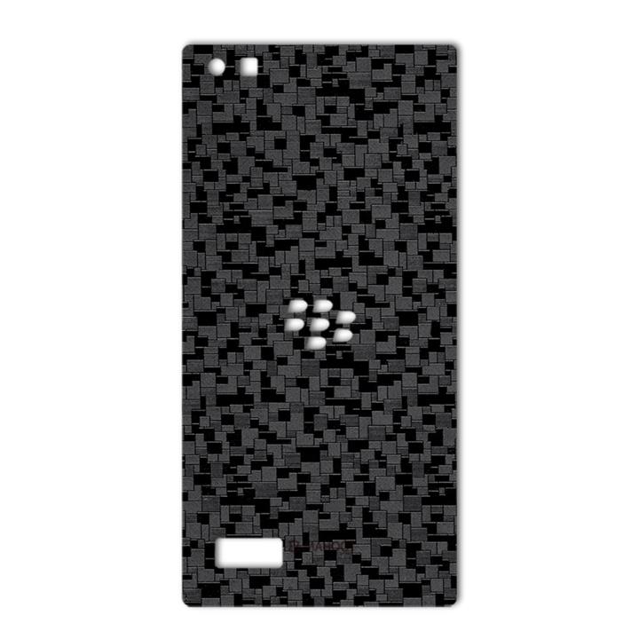 برچسب تزئینی ماهوت مدل Silicon Texture مناسب برای گوشی  BlackBerry Leap