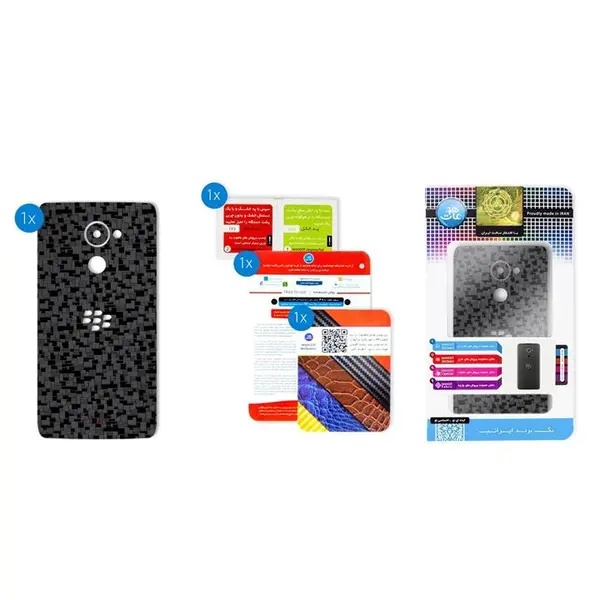 برچسب تزئینی ماهوت مدل Silicon Texture مناسب برای گوشی BlackBerry Dtek 60 - 3
