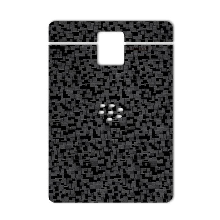 برچسب تزئینی ماهوت مدل Silicon Texture مناسب برای گوشی  BlackBerry Passport