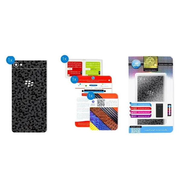 برچسب تزئینی ماهوت مدل Silicon Texture مناسب برای گوشی BlackBerry Motion - 3