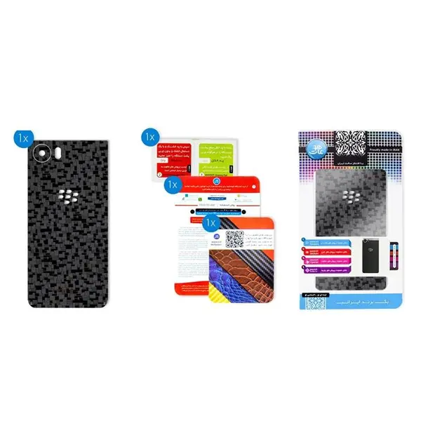 برچسب تزئینی ماهوت مدل Silicon Texture مناسب برای گوشی BlackBerry KEYone-Dtek70 - 3