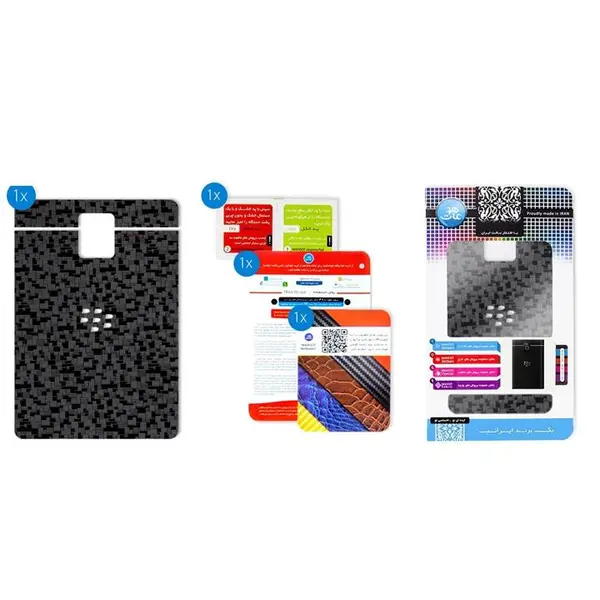برچسب تزئینی ماهوت مدل Silicon Texture مناسب برای گوشی BlackBerry Passport - 3