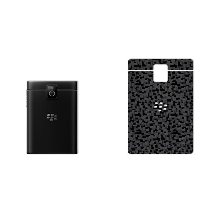 برچسب تزئینی ماهوت مدل Silicon Texture مناسب برای گوشی  BlackBerry Passport