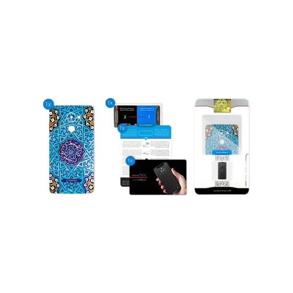 برچسب تزئینی ماهوت مدل Slimi design-tile Design مناسب برای گوشی BlackBerry Dtek 60 - 3