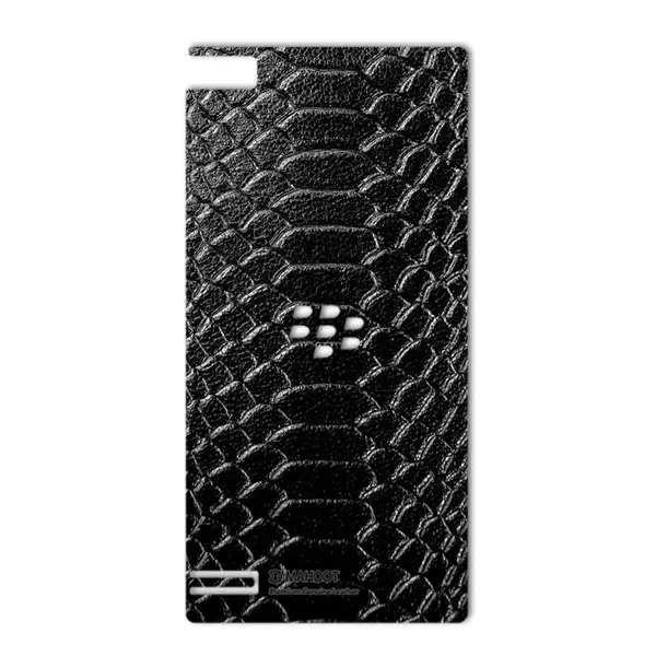 برچسب تزئینی ماهوت مدل Snake Leather مناسب برای گوشی BlackBerry Z3 - 2