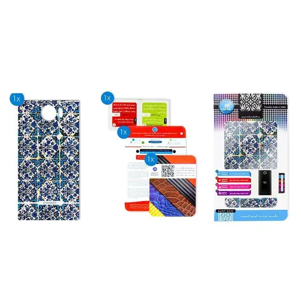 برچسب تزئینی ماهوت مدل Traditional-tile Design مناسب برای گوشی BlackBerry Priv - 3