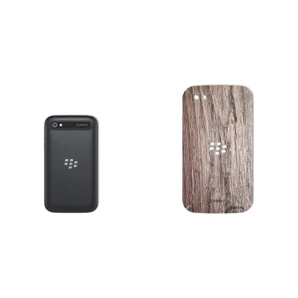 برچسب تزئینی ماهوت مدل Walnut Texture مناسب برای گوشی BlackBerry Classic-Q20