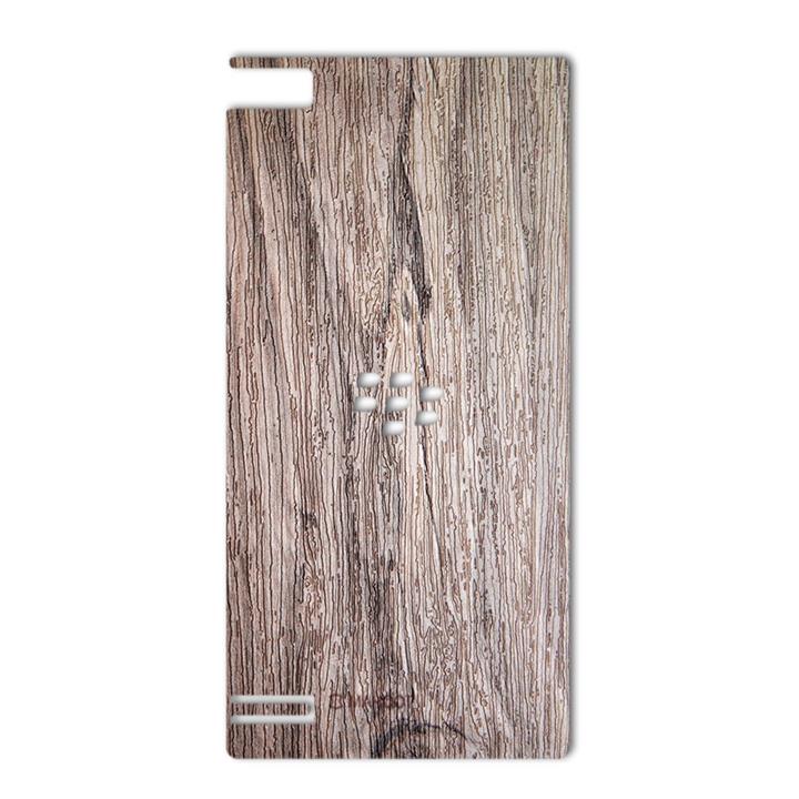 برچسب تزئینی ماهوت مدل Walnut Texture مناسب برای گوشی  BlackBerry Z3