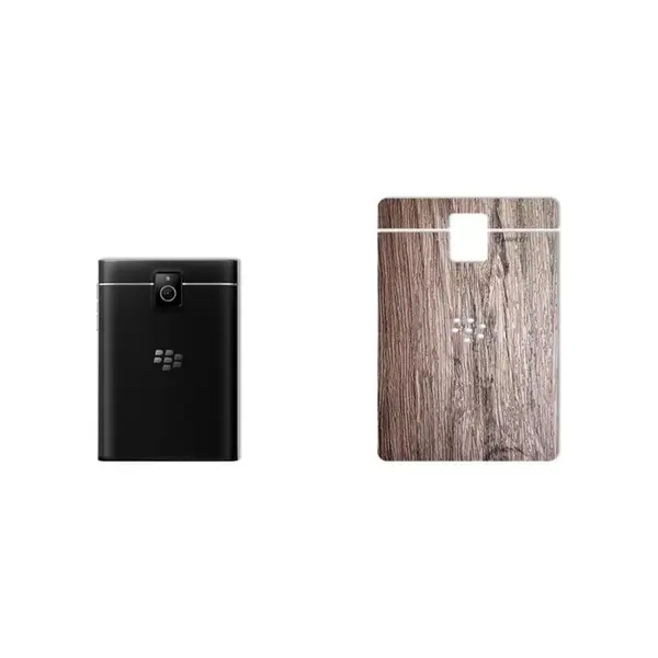 برچسب تزئینی ماهوت مدل Walnut Texture مناسب برای گوشی BlackBerry Passport - 2