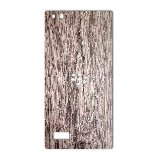 برچسب تزئینی ماهوت مدل Walnut Texture مناسب برای گوشی BlackBerry Leap - 2