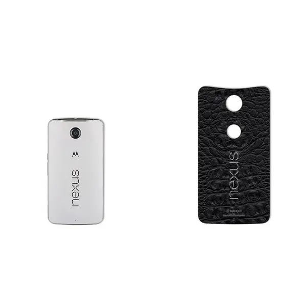 برچسب تزئینی ماهوت مدل Crocodile Leather مناسب برای گوشی Google Nexus 6 - 2