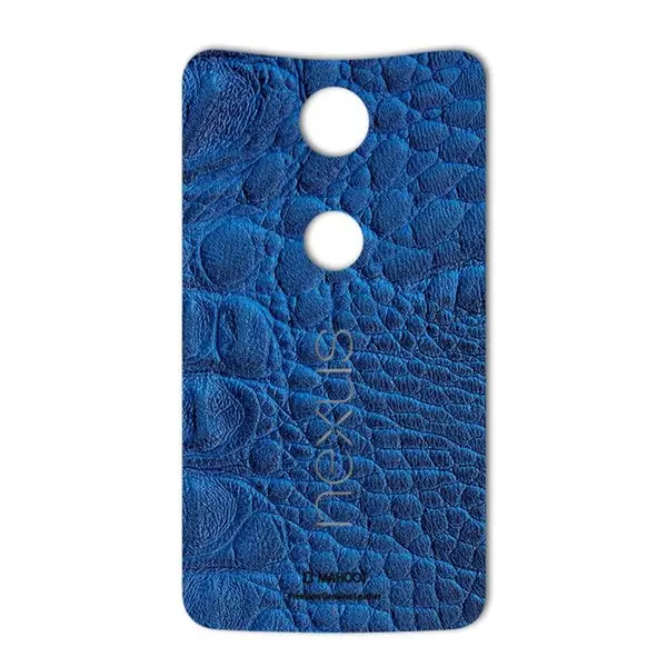 برچسب تزئینی ماهوت مدل Crocodile Leather مناسب برای گوشی Google Nexus 6 - 5