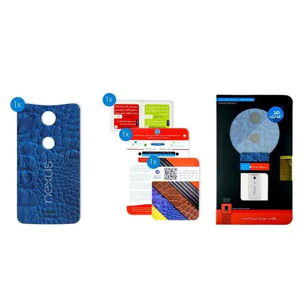 برچسب تزئینی ماهوت مدل Crocodile Leather مناسب برای گوشی Google Nexus 6 - 4