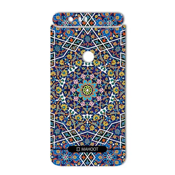 برچسب تزئینی ماهوت مدل Imam Reza shrine-tile Design مناسب برای گوشی Google Nexus 6P - 5