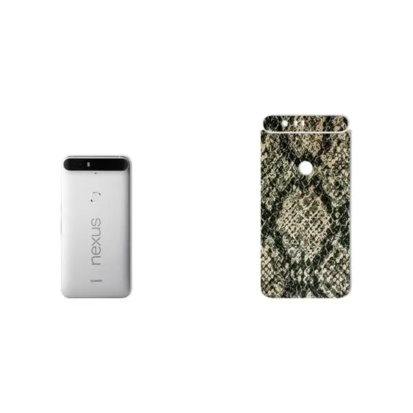 برچسب تزئینی ماهوت مدلJungle-python Texture مناسب برای گوشی Google Nexus 6P - 2