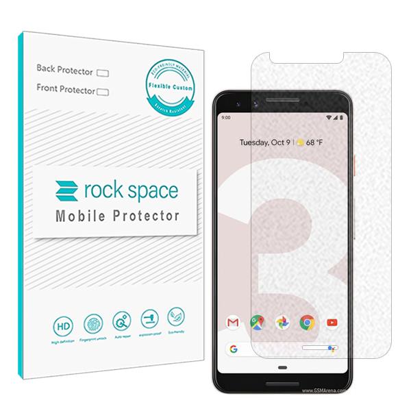 گلس گوگل pixel 3 مدل نانو هیدروژل گیمینگ برند راک اسپیس