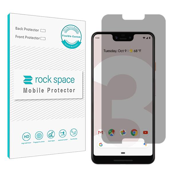 گلس گوگل pixel3 XI مدل نانو هیدروژل پرایوسی برند راک اسپیس