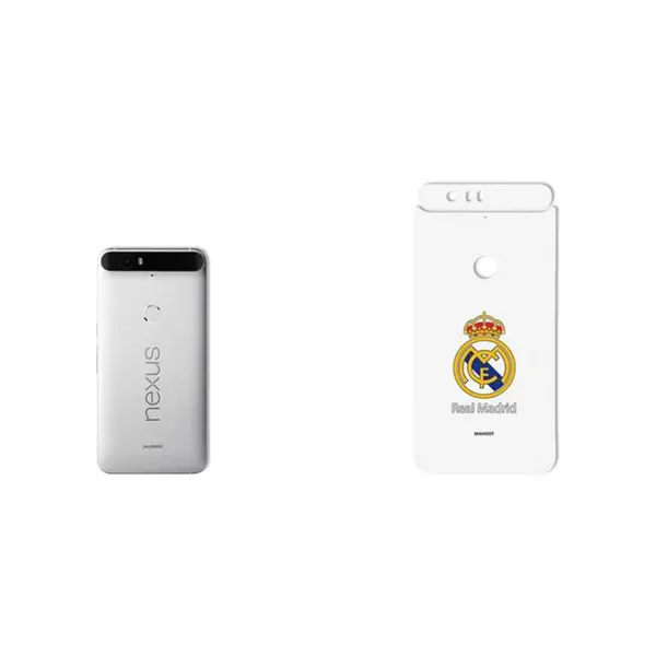 برچسب تزئینی ماهوت مدل REAL MADRID Design مناسب برای گوشی Google Nexus 6P - 2