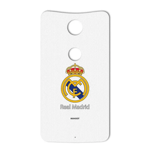 برچسب تزئینی ماهوت مدل REAL MADRID Design مناسب برای گوشی Google Nexus 6 - 2
