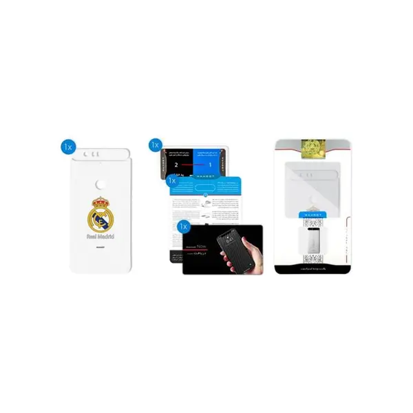 برچسب تزئینی ماهوت مدل REAL MADRID Design مناسب برای گوشی Google Nexus 6P - 3