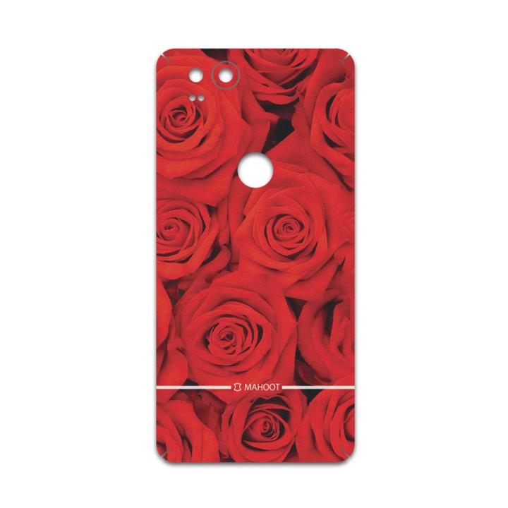 MAHOOT Red-Flower Cover Sticker for google Pixel 2