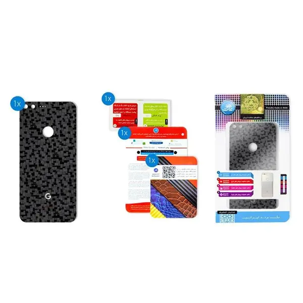 برچسب تزئینی ماهوت مدل Silicon Texture مناسب برای گوشی Google Pixel XL - 3