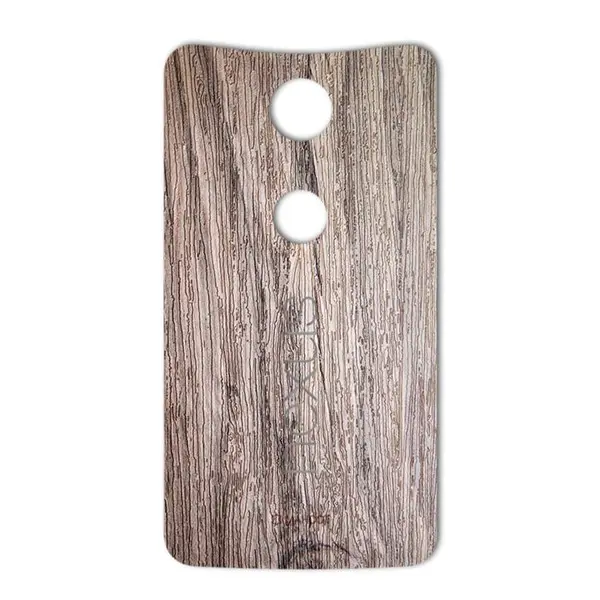 برچسب تزئینی ماهوت مدل Walnut Texture مناسب برای گوشی Google Nexus 6 - 5