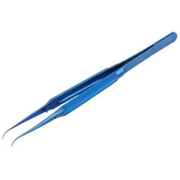 پنس حرفه ای تیتانیومی سر کج YAXUN YX-15C