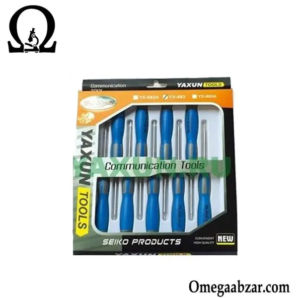 پک پیچ گوشتی تعمیرات موبایل یاکسون مدل Yaxun YX-683