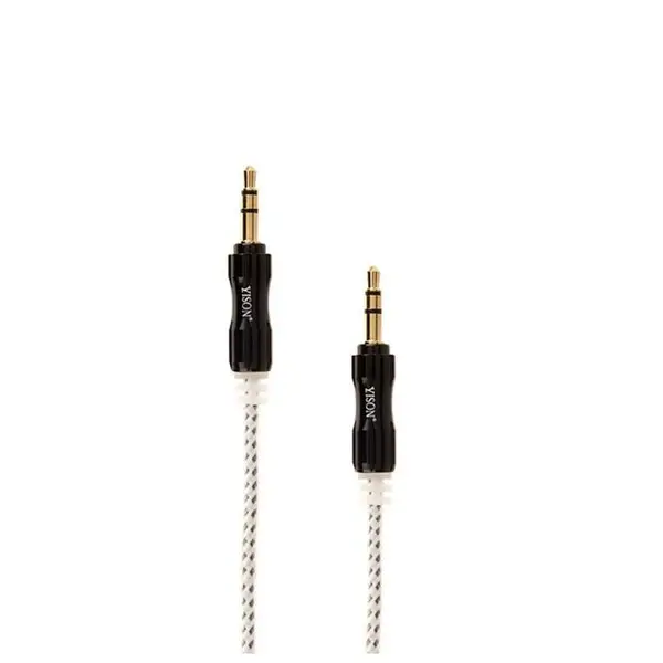 کابل انتقال صدای 3.5 میلی متری Yison مدل AC-02 به طول 1 متر Yison AC-02 3.5mm AUX Audio Cable 1m - 3