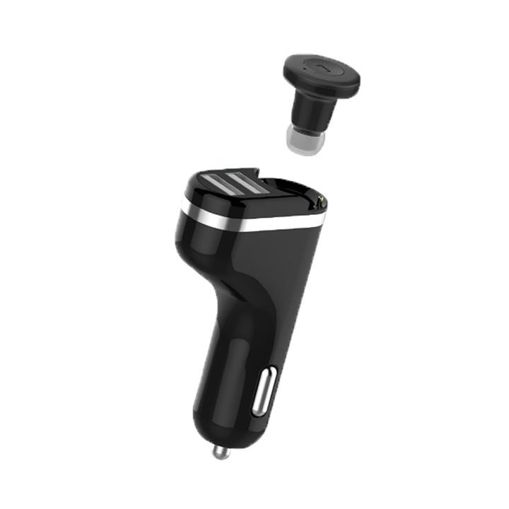 Yison A1 car charger with bluetooth headset