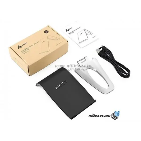 شارژر وایرلس آکی AUKEY LC-C1 Qi Wireless Charger - 4