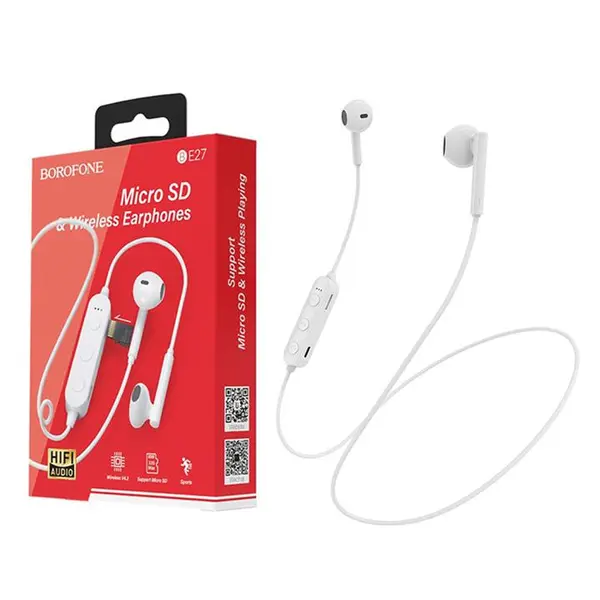هندزفری بلوتوث رم خور دورگردنی Borofone BE29 Joyous Sports Borofone BE29 Headset Bluetooth - 5