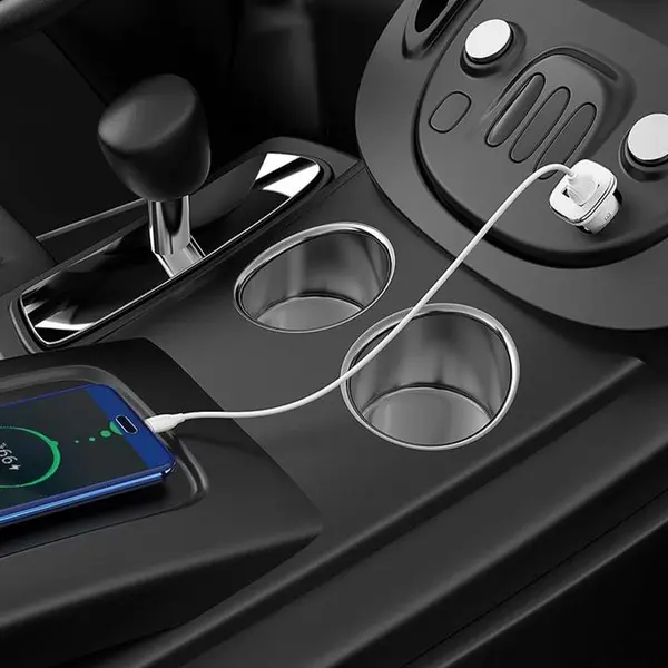 شارژر فندکی بروفون مدل Borofone BZ12A Borofone Car Charger BZ12A - 4