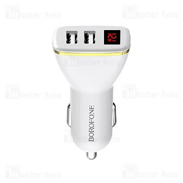 شارژر فندکی بروفون Borofone BZ11 Digital Display Car Charger توان 2.1 آمپر - 3