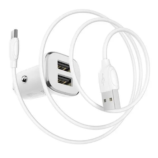شارژر فندکی بروفون مدل Borofone BZ12A Borofone Car Charger BZ12A - 2